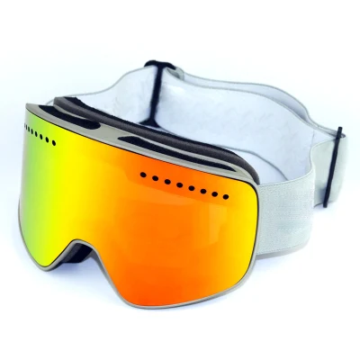 UV 保護 OEM TPU フレーム デュアル PC レンズ スノーボード/スノー/スキー ゴーグル